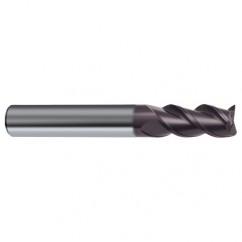 10mm Dia. - 72mm OAL - 45° Helix Firex Carbide End Mill - 3 FL - Exact Tool & Supply