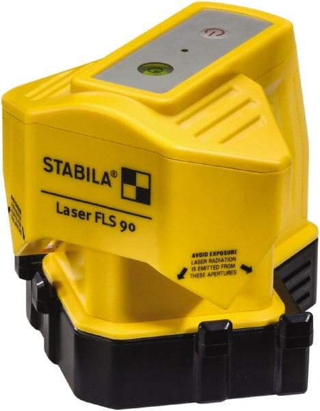 Stabila - 2 Beam 490' Max Range Cross Line Level - Red Beam, 3/16" at 50' Accuracy, Battery Included - Exact Tool & Supply