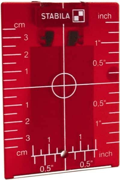 Stabila - Laser Level Target Plate - Use with LAR200, LAR250 - Exact Tool & Supply