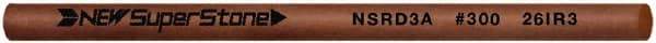Value Collection - Round Ceramic Finishing Stick - 100mm Long x 2.35mm Wide x 2.4mm Thick, 300 Grit - Exact Tool & Supply