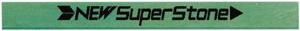 Value Collection - Flat Ceramic Finishing Stick - 40mm Long x 1mm Wide x 6mm Thick, 120 Grit - Exact Tool & Supply