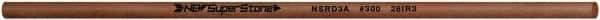 Value Collection - Round Ceramic Finishing Stick - 100mm Long x 3.175mm Wide x 3.2mm Thick, 300 Grit - Exact Tool & Supply
