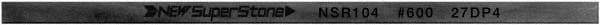 Value Collection - Flat Ceramic Finishing Stick - 100mm Long x 0.5mm Wide x 6mm Thick, 600 Grit - Exact Tool & Supply
