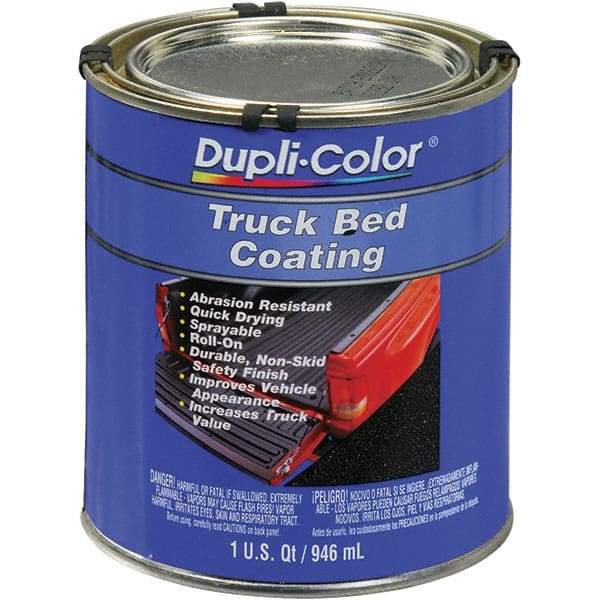 Dupli-Color - Black Vinyl Polymer Coating Cargo Liner - Textured Finish, For All Makes - Exact Tool & Supply