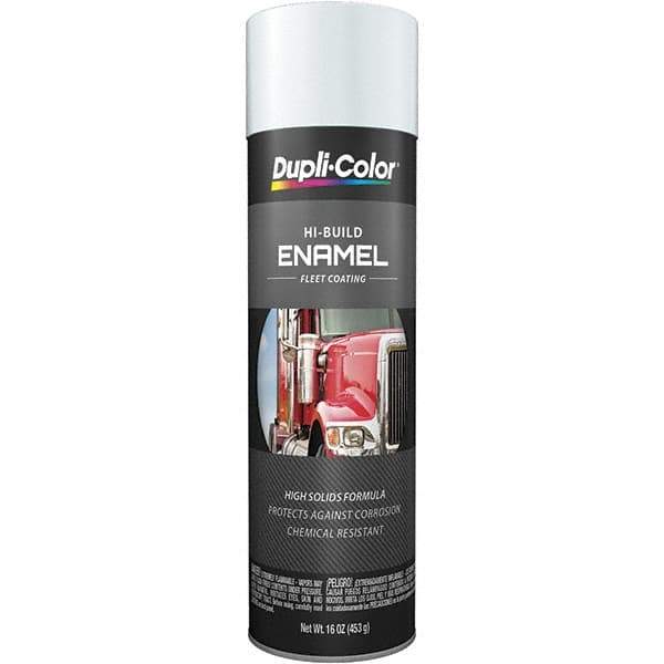 Dupli-Color - 16 oz Fleet White Automotive Rust Preventative Paint - Comes in Aerosol Can - Exact Tool & Supply