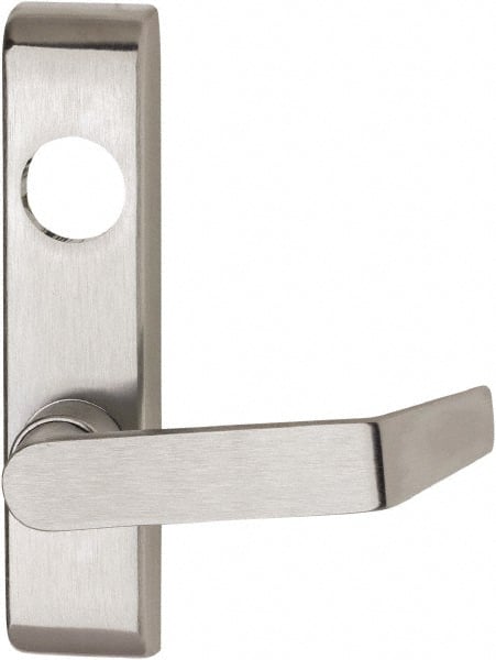 Von Duprin - Satin Chrome Finish, Stainless Steel Lever Trim - Exact Tool & Supply