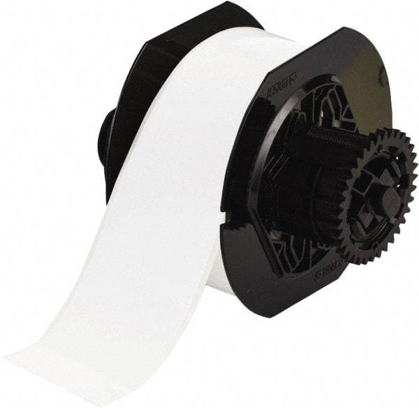 Brady - Labels, Ribbons & Tapes Type: Vinyl Labels Color: White - Exact Tool & Supply