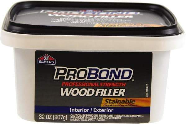 Elmer's - 1 Qt Jar Wood Filler - Exact Tool & Supply