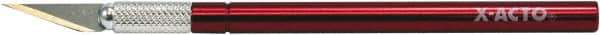 X-ACTO - Stainless Steel Hobby Knife with 1 Blade - #11 Blade, Aluminum Handle - Exact Tool & Supply