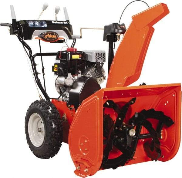 Ariens - 24" Clearing Width Self Propelled Snow Blower - 6 Forward Speeds, 2 Reverse Speeds, 12.5 Ft/Lb Gross Torque, Electric Start, 45.3" High x 26.4" Wide x 58.6" Deep - Exact Tool & Supply