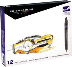 Dymo - Assorted Colors Art Marker - Chisel and Fine Tip - Exact Tool & Supply