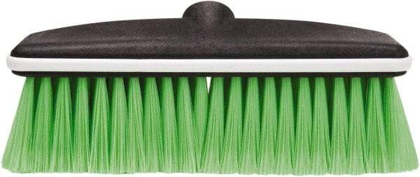 Harper Brush - 10" OAL, Vehicle Brush - Black Flagged Nylex Bristles, 2-1/4" Trim Length - Exact Tool & Supply