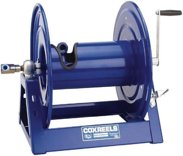 CoxReels - 100' Manual Hose Reel - 5,000 psi, Hose Not Included - Exact Tool & Supply