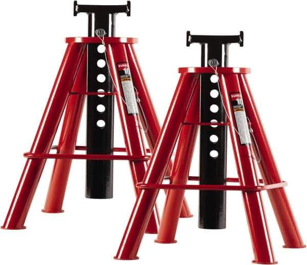 Sunex Tools - 20,000 Lb Capacity Jack Stand - 18.9 to 29.9" High - Exact Tool & Supply