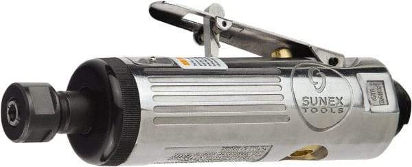 Sunex Tools - Air Die Grinders Collet Size (Inch): 1/4 Handle Type: Straight - Exact Tool & Supply