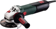Metabo - 5" Wheel Diam, 11,000 RPM, Corded Angle & Disc Grinder - 5/8-11 Spindle, 13.5 Amps - Exact Tool & Supply