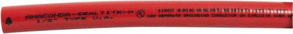 Anaconda Sealtite - 1" Trade Size, 400' Long, Flexible Liquidtight Conduit - Galvanized Steel & PVC, 25.4mm ID - Exact Tool & Supply
