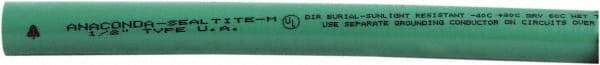 Anaconda Sealtite - 1" Trade Size, 400' Long, Flexible Liquidtight Conduit - Galvanized Steel & PVC, 25.4mm ID - Exact Tool & Supply