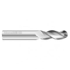 7mm x 15mm x 64mm 3 Flute Ball Nose AlumaMill G3 End Mill- Series 3833SD - Exact Tool & Supply