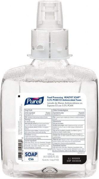 PURELL - 1,200 mL Bottle Foam Soap - Antibacterial, Clear, Fragrance Free Scent - Exact Tool & Supply