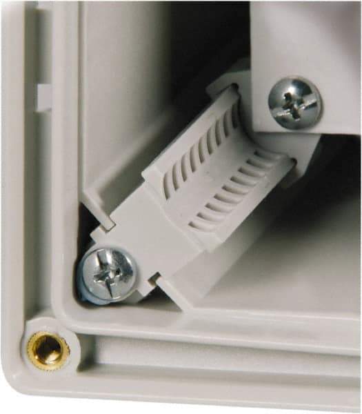 Fibox - Electrical Enclosure Polycarbonate Variable Height Back Panel Kit - For Use with ARCA JIC - Exact Tool & Supply
