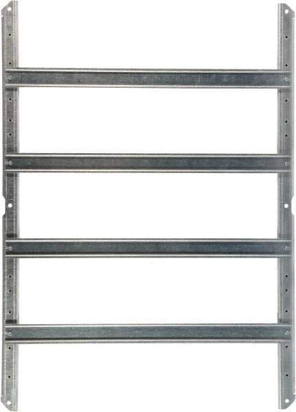 Fibox - Electrical Enclosure Aluminum DIN Rail Frame - For Use with ARCA JIC - Exact Tool & Supply