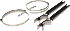 Fibox - Electrical Enclosure Stainless Steel Pole Mount Kit - For Use with ARCA JIC - Exact Tool & Supply