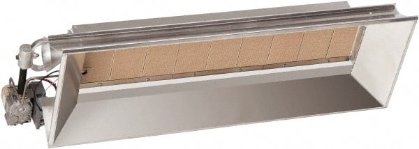 Heatstar - 30-1/4" Long x 19-1/4" Wide x 12" High, 24 AC Volt, Infrared Suspended Heater - Exact Tool & Supply