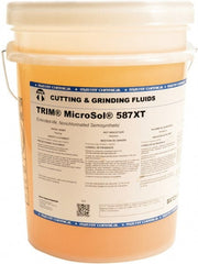Master Fluid Solutions - TRIM MicroSol 587XT 5 Gal Pail Cutting & Drawing Fluid - Exact Tool & Supply