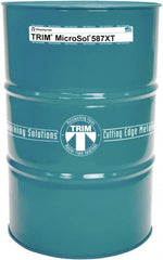 Master Fluid Solutions - TRIM MicroSol 587XT 54 Gal Drum Cutting & Grinding Fluid - Exact Tool & Supply