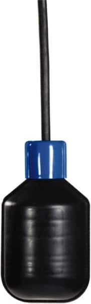Made in USA - 13 Max psi, 140°F Max, Liquid Level Float - Chlorinated Polyethylene Stem, SPDT Switch Logic - Exact Tool & Supply