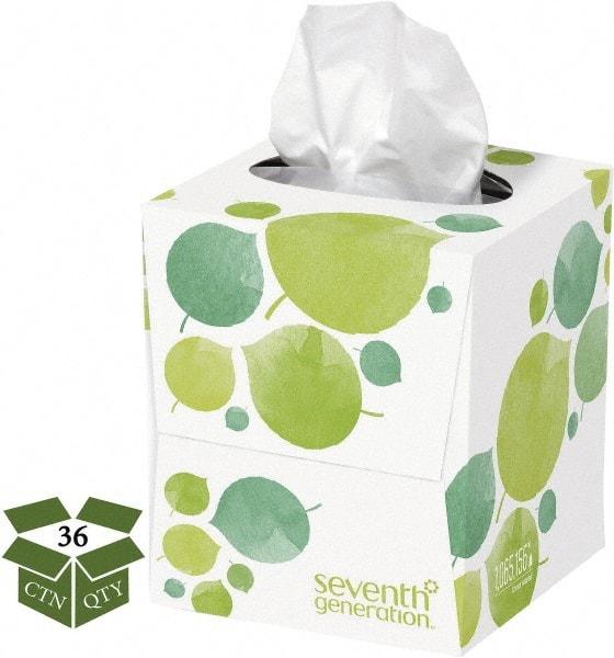 Seventh Generation - Tall Box of White Facial Tissues - 2 Ply, Recycled Fibers - Exact Tool & Supply