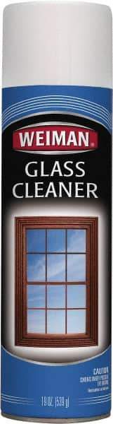 Weiman - 19 oz Aerosol Can Unscented Glass Cleaner - Use on Glass - Exact Tool & Supply