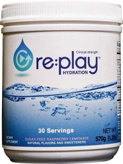 Hydration Health - 19.2 oz Container Sugar Free Raspberry Lemonade Activity Drink - Powdered, Yields 540 oz - Exact Tool & Supply