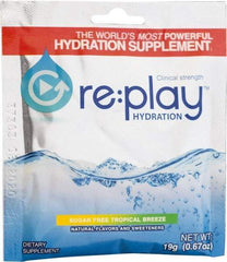 Hydration Health - 0.51 oz Packet Sugar Free Tropical Breeze Activity Drink - Powdered, Yields 16 oz - Exact Tool & Supply
