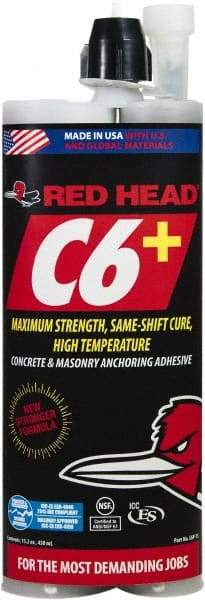 Red Head - Anchoring Adhesives Adhesive Material: Epoxy Volume (fl. oz.): 15.00 - Exact Tool & Supply
