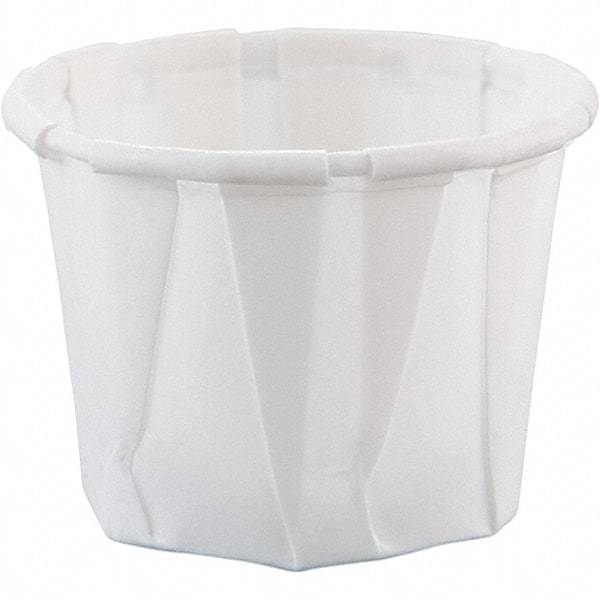 Solo - 0.75 oz Paper Portion Cups - White - Exact Tool & Supply