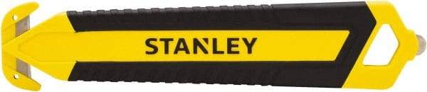 Stanley - Utility Knives, Snap Blades & Box Cutters Type: Safety Cutter Blade Type: Recessed/Concealed Fixed Blade - Exact Tool & Supply