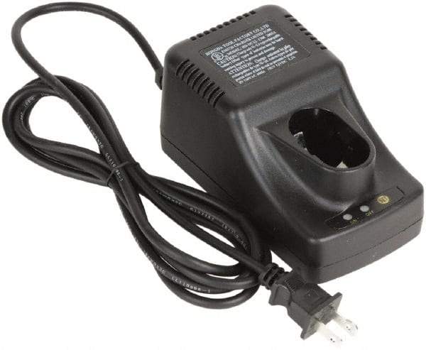 Legacy - 12 Volt, 1 Battery NiCad Power Tool Charger - 1 hr to Charge, 12/20 Volt Max Batteries Power Source - Exact Tool & Supply