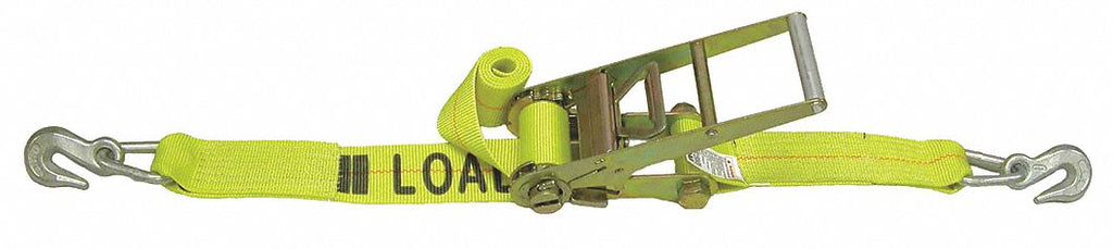 Tie Down Strap, 30 ft.L x 3"W, 5000 lb. Load Limit, Adjustment: Ratchet