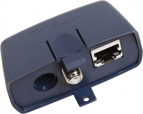 Fluke Networks - Blue Electrical Test Equipment Wiremap Adapter - Use with Cable IQ Cable Testers - Exact Tool & Supply