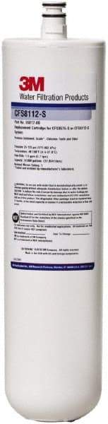 3M - 3-3/16" OD, 1µ, Polypropylene Replacement Cartridge for 3M/CUNO Commerical Foodservice Systems - 12-7/8" Long, Reduces Particulate, Tastes, Odors, Chlorine & Scales - Exact Tool & Supply