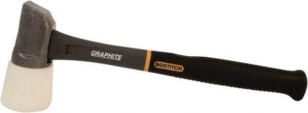 Stanley Bostitch - 3-11/16 Lb Head 2-1/2" Face Polymer Beveled Face Flooring Mallet - Composite Handle - Exact Tool & Supply