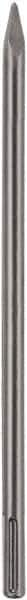 DeWALT - 1/2" Head Width, 18" OAL, 1-1/8" Shank Diam, Point Chisel - SDS Max Drive, SDS Max Shank, Steel - Exact Tool & Supply