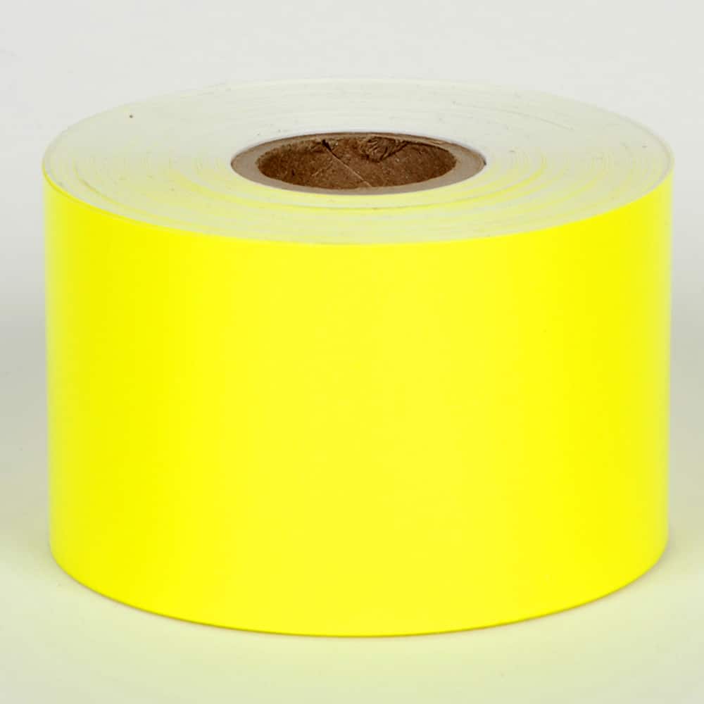 Cobra Systems - Labels, Ribbons & Tapes; Type: Vinyl Tape ; Color: Yellow ; For Use With: VNM4PRO ; Width (Inch): 2 ; Length (Feet): 75 ; Material: Vinyl - Exact Tool & Supply