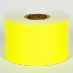Cobra Systems - Labels, Ribbons & Tapes; Type: Vinyl Tape ; Color: Yellow ; For Use With: VNM4PRO ; Width (Inch): 2 ; Length (Feet): 75 ; Material: Vinyl - Exact Tool & Supply