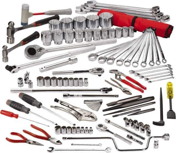 Proto - 92 Piece 3/8, 1/2 & 3/4" Drive Master Tool Set - Comes in Top Chest - Exact Tool & Supply