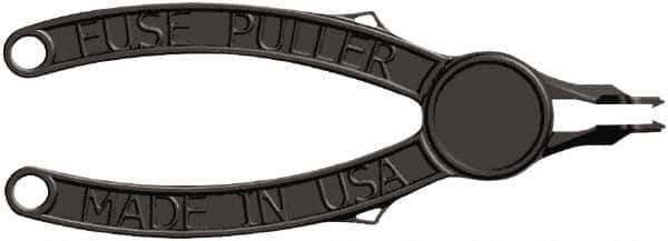 Mag-Mate - 6 Inch Long, Nylon, Fuse Puller - For Use with 0 to 100 Amp, Fuses, 0 to 60 Amp, 250 Volt Fuses - Exact Tool & Supply