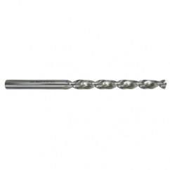8.5mm Dia. - HSS Parabolic Taper Length Drill-130° Point-Coolant-Bright - Exact Tool & Supply