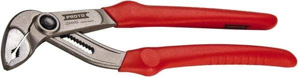 Proto - 12-19/32" OAL, 1-59/64" Max Capacity, 73mm Jaw Length, 12 Position Tongue & Groove Pliers - Slim Head - Exact Tool & Supply